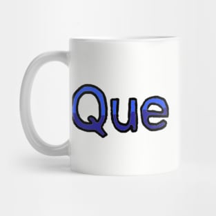 What Up in Spanish - (Blue) Mug